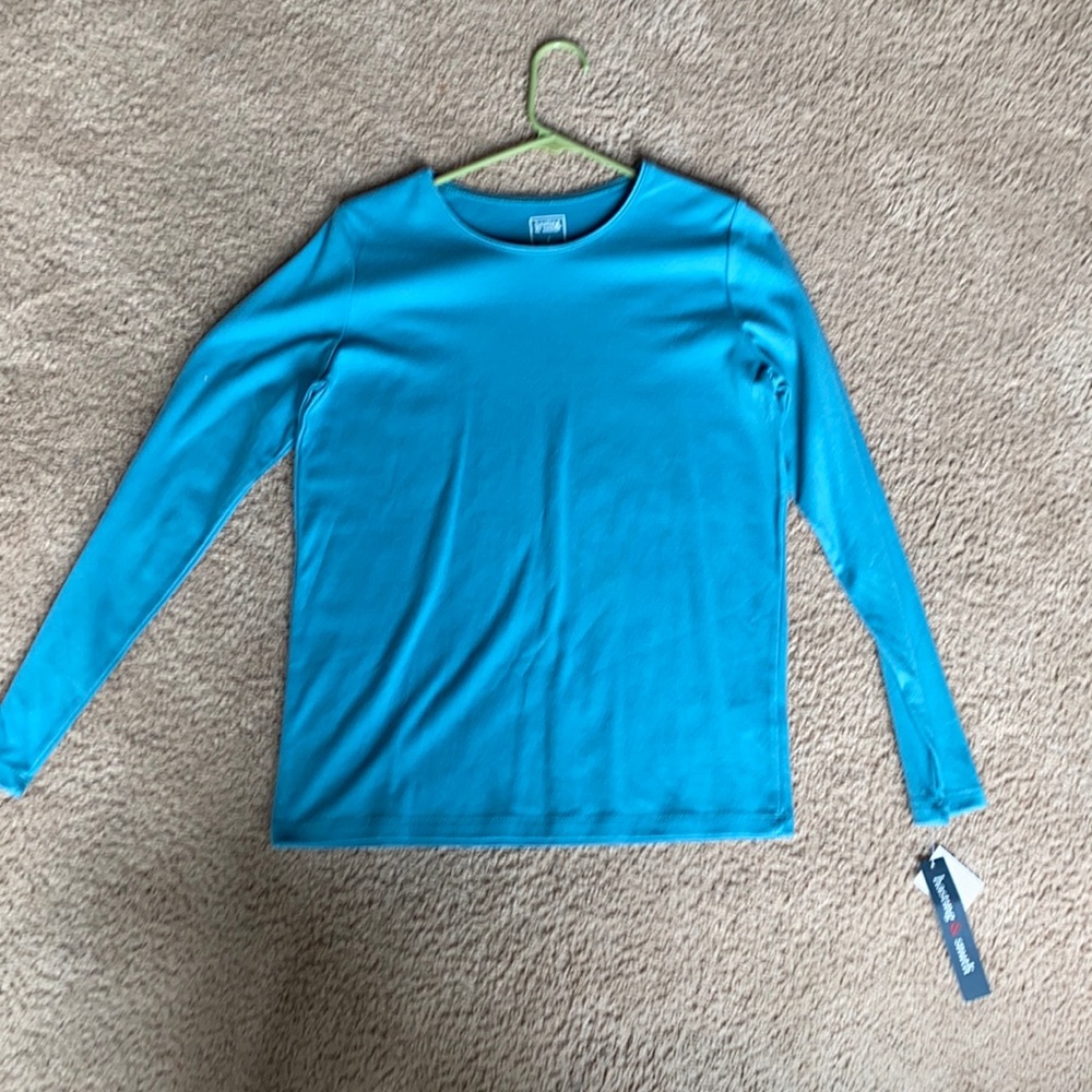 Hastings and Smith Small Blue/Green Shirt